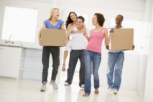 Office removals team planning a move in Stjohnswood