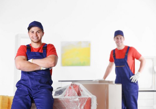 Local removals team planning a move in St John’s Wood