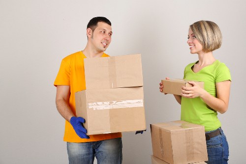 Careful packing and furniture protection for a flat removal in Stjohnswood