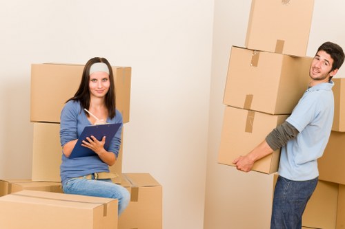 Packing and protection materials used for removals in Stjohnswood