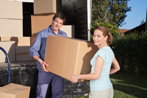 Business storage solutions in St John’s Wood with boxed inventory